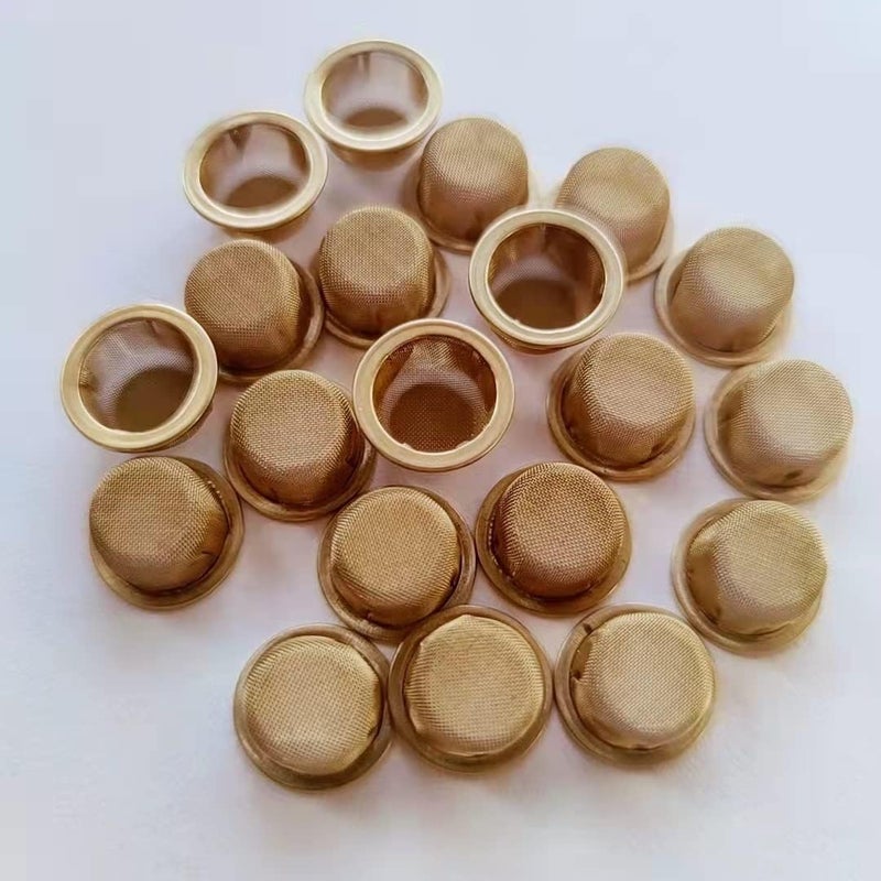 IBETTERN 20 Pack Brass Pipe Screens 1/2 inch Metal Bowl Screen for Pipes - Image 5